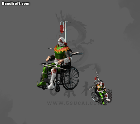 轮椅单男一体时装-483