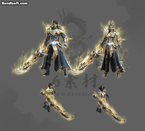 战士男女一体时装-523