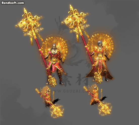 高僧男女一体时装-529